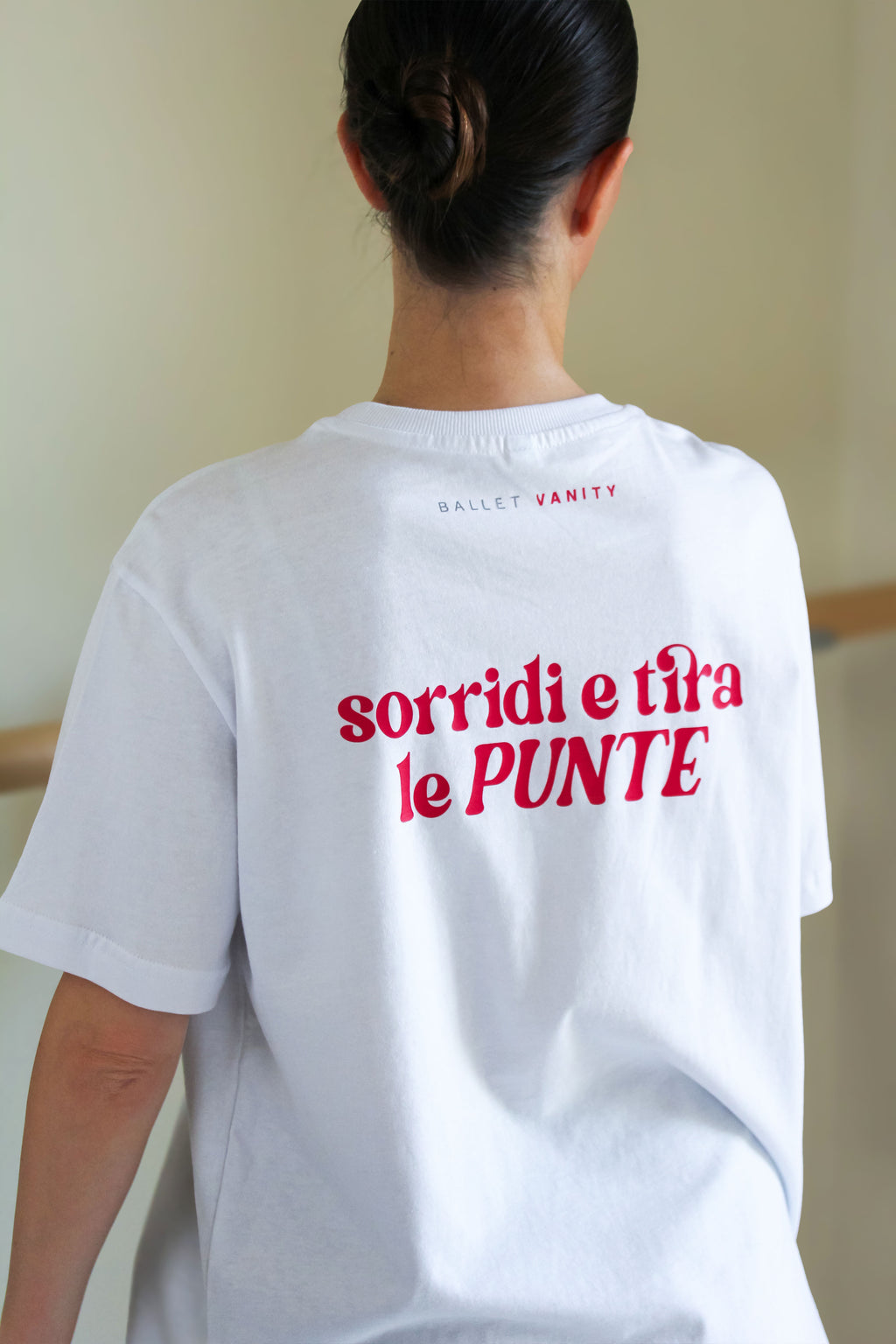 T-SHIRT SORRIDI E TIRA LE PUNTE