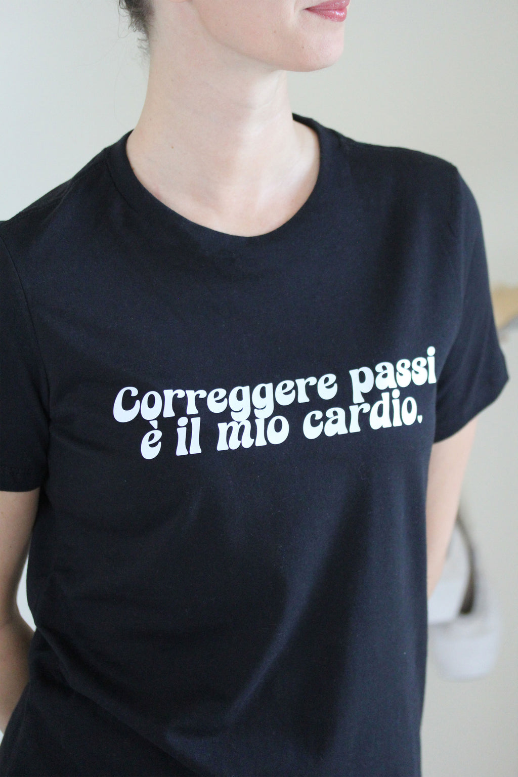 T-SHIRT CORREGGERE PASSI È IL MIO CARDIO ♥