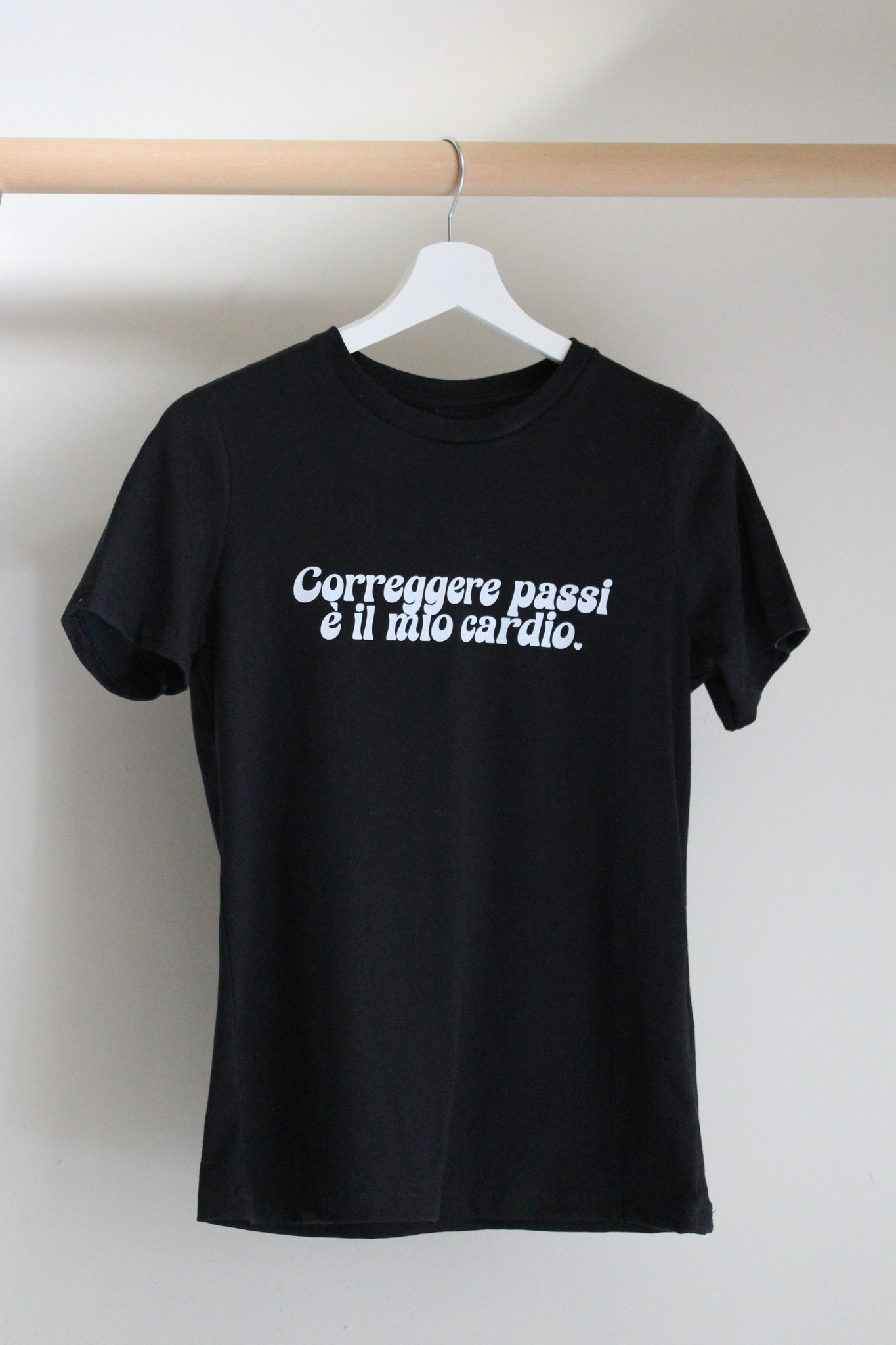 T-SHIRT CORREGGERE PASSI È IL MIO CARDIO ♥