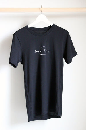 T-SHIRT MAXI MI FAI TOUR EN L'AIR LA TESTA.