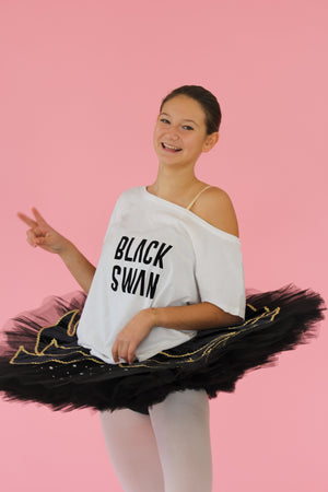 T-SHIRT BLACK SWAN
