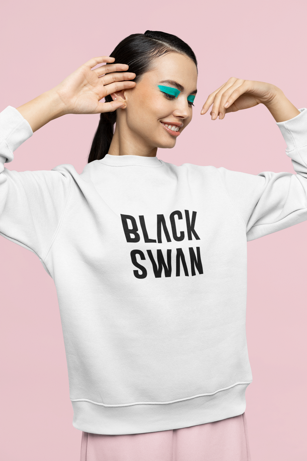 FELPA BLACK SWAN