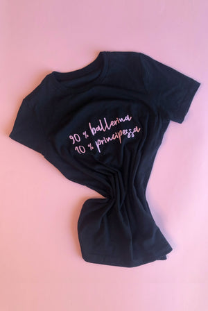 T-SHIRT 90% BALLERINA 10% PRINCIPESSA